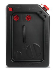 PAK top view highlighting dual drain holes for faster flow and reduced emptying time