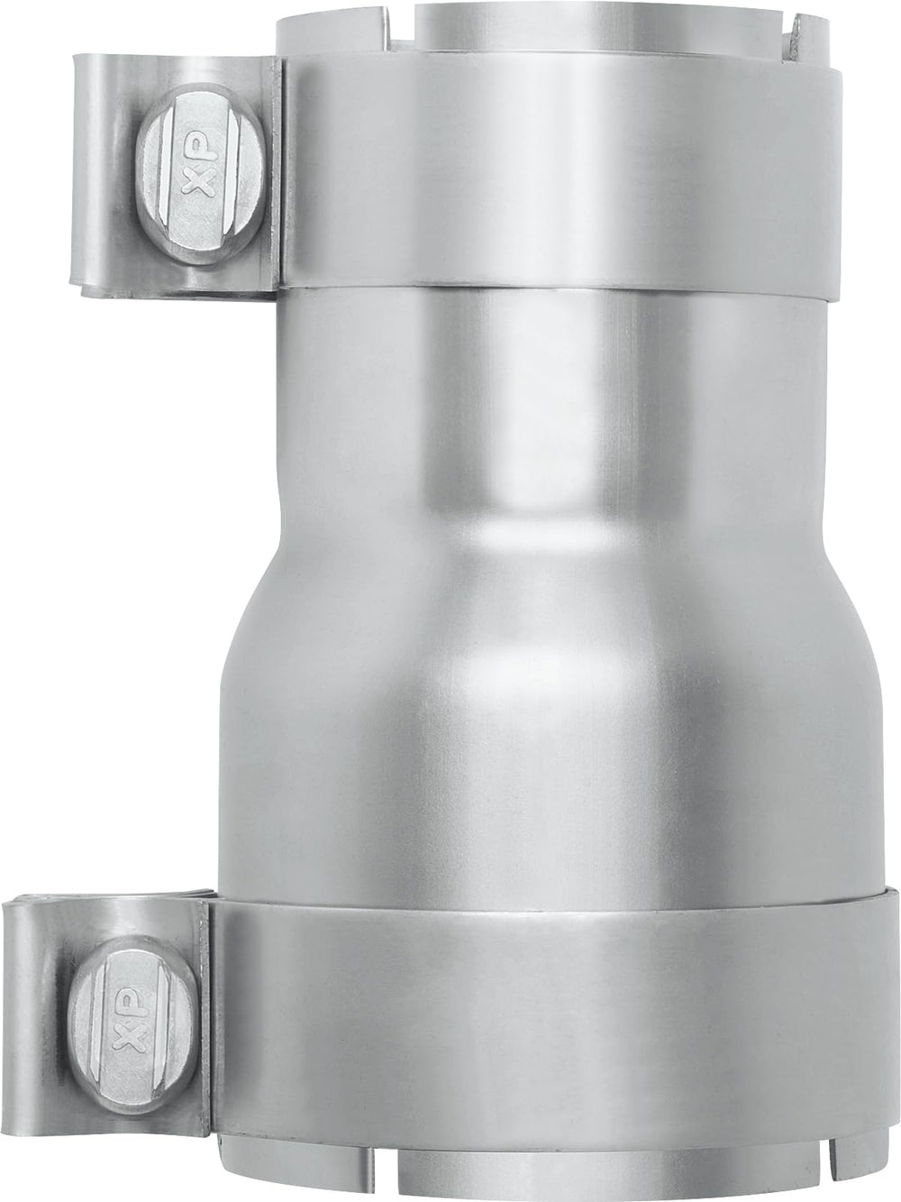 PALOZO front view of adapter showing shape and clamp, easy fit benefit