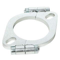PALOZO split flange clamped on exhaust pipe demonstrating quick repair