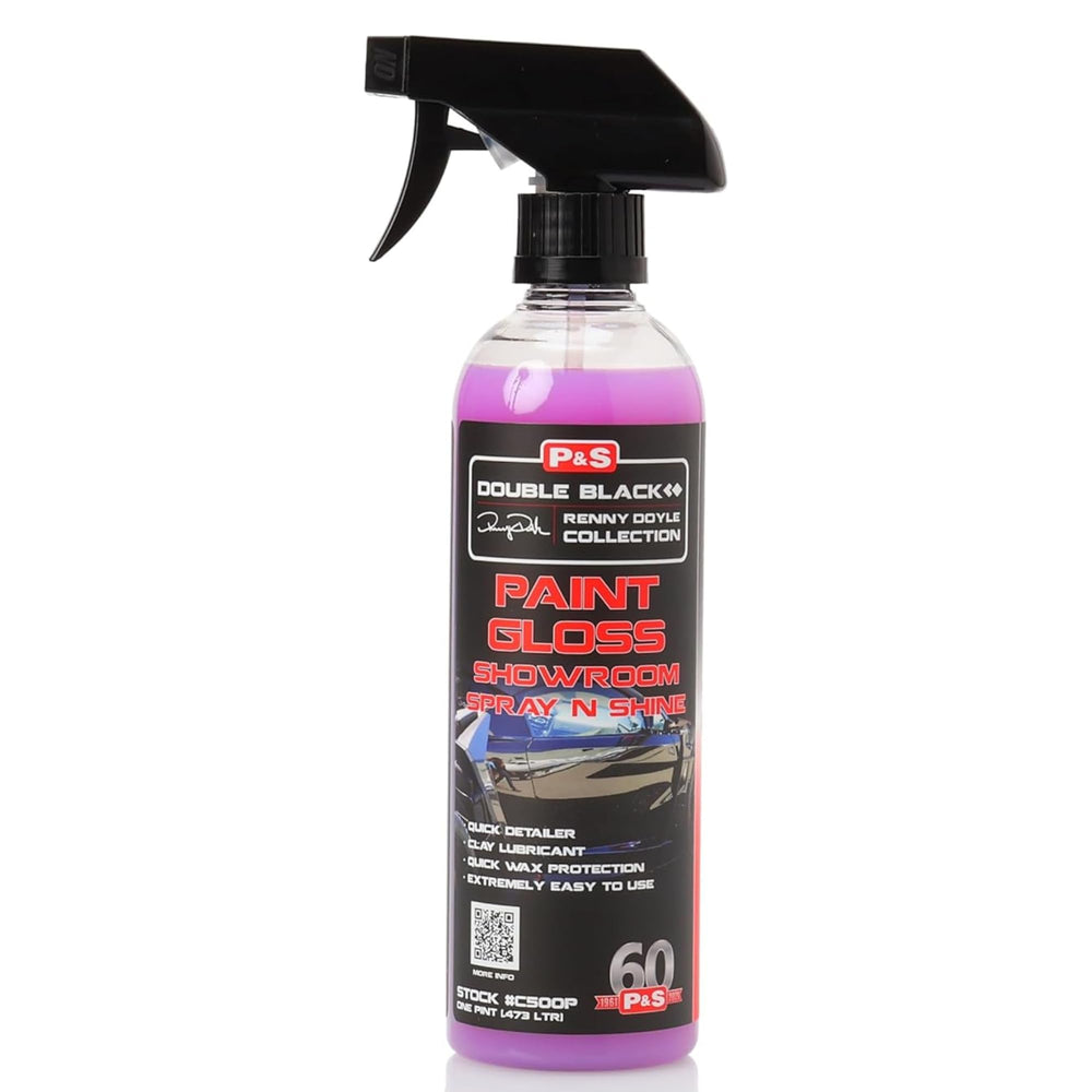 P & S Professional front label showing product benefits and quick detail use