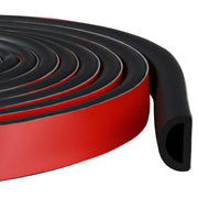 Pangda front view of 13ft D-shape seal strip showing full roll and label, durable protection