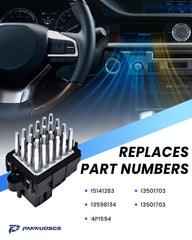 PANNUOSCS photo of pin layout illustrating correct alignment with OEM socket for fast installation