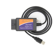 PARANNIC ELM327 USB front view showing compact OBD2 design for easy diagnostics