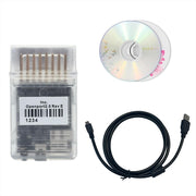 PARANNIC OBD2 K-CAN cable front connector showing robust housing for reliable connection