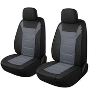 Pariiaotin front seat cover front view showing neat fit and protection