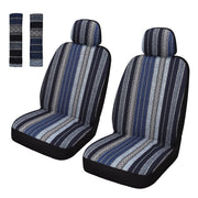Pariitadin front packaging showing blue striped seat covers and included accessories for protection