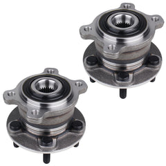 PAROD front view of rear hub assembly showing mounting points and robust construction benefit