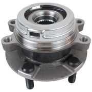 PAROD front hub assembly front view showing mounting face and studs, ensures precise fit