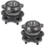 PAROD rear wheel hub assembly front view showing flange and bolt holes for accurate fit