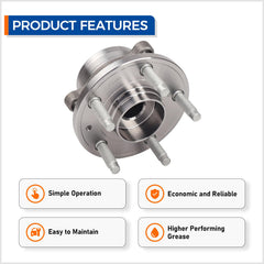 PAROD hub aligned with brake rotor, illustrating correct fitment and restored wheel function