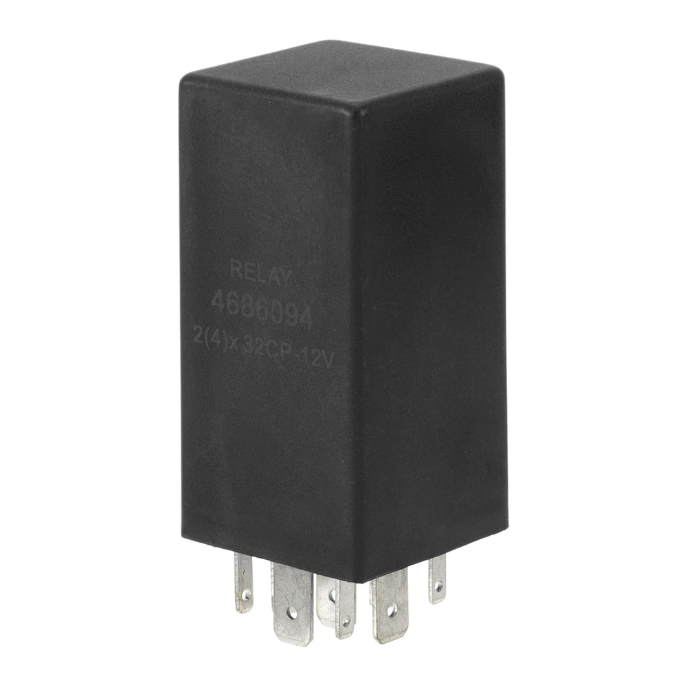 PARSKILO front view of flasher relay showing plug face and compact design for easy replacement
