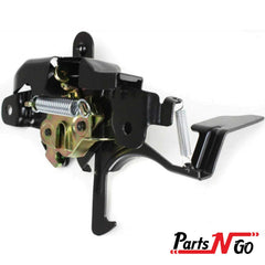 Parts N Go close-up of latch mechanism highlighting durable construction