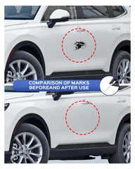 PARTS4EV NH-797M size comparison next to car key, shows compact, portable repair tool