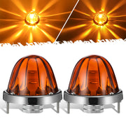 Partsam amber glass front view showing bright signaling benefit