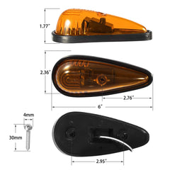 Partsam close-up of amber lens and reflectors highlighting even light distribution and clarity