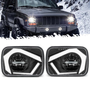 Partsam front view eagle-eye headlight showing distinctive animation and styling benefit