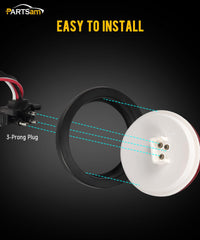 Partsam rubber grommet and mounting detail ensuring vibration resistance and secure fit