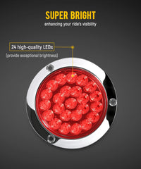 Partsam side profile highlighting durable casing and low-profile mount benefit