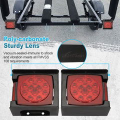 Partsam heavy-duty steel mounting box detail showing robust mount stability