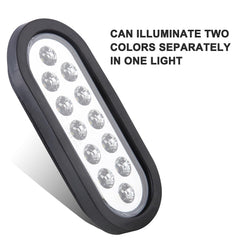 Partswcgg close-up of LED lens and sealing, highlighting durable waterproof build