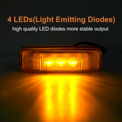 Partswcgg closeup of three LED array highlighting bright consistent illumination benefit