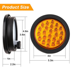 Partswcgg rubber grommet and three-prong pigtail for easy installation