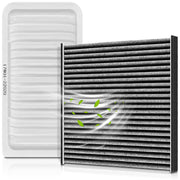 partszen engine filter front view showing fit and clean airflow benefit