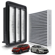partszen engine filter front view showing fit and durable media for consistent airflow