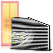 partszen front packaging kit showing both filters and benefits of OEM fit