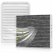 partszen front packaging showing both engine and cabin filters for easy identification