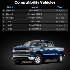 Pasangui installed on Silverado rear bumper restoring OEM appearance and protection