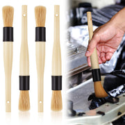 Patelai front view of four brushes showing compact kit and immediate utility