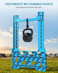 PAULINN folded support with carrying strap for compact, easy transport