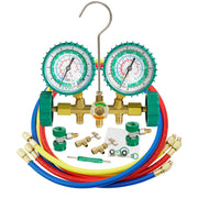 PB Motor Tech brass manifold front view showing controls and connections, professional durability
