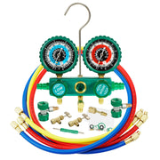 PB Motor Tech green manifold front view showing controls and easy readability