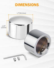 PBYMT close-up of CNC-machined axle cap detail highlighting precise machining benefit