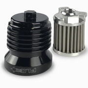 PC Racing FLO front view showing black anodized housing and fins for style and heat dissipation