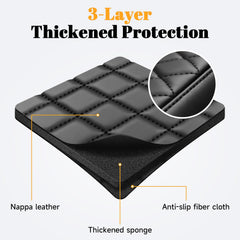 PeakPurit waterproof surface with water droplets repelling spills for easy cleaning