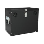 peastorm front view box closed shows secure enclosure and durable finish benefit