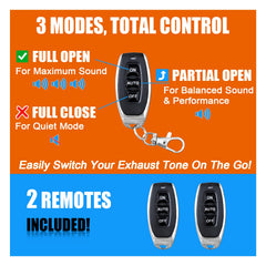 peastorm glass-pack muffler interior detail highlighting sound-tuning performance benefit