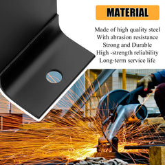 PEATOVIE close up of weld and steel for durable corrosion resistance