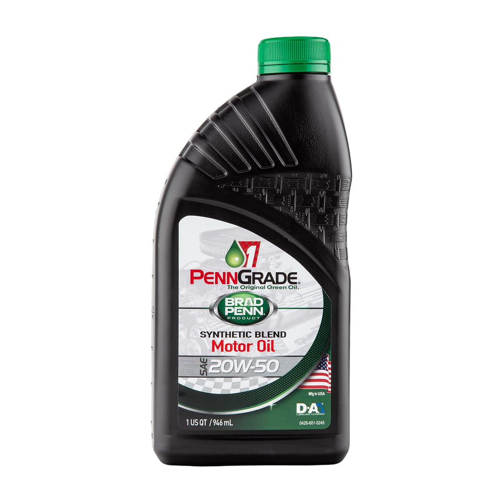 PENN GRADE1 front label on 1-quart bottle showing product identity and benefits