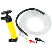 Pennzoil pump front view showing compact design and easy storage benefit