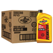 Pennzoil front packaging six-pack showing brand and convenience benefit
