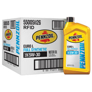 Pennzoil bottle front packaging showing brand and product benefits