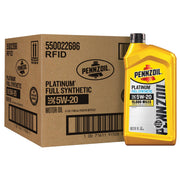 Pennzoil bottle front view showing label and easy handling benefit