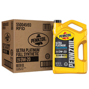Pennzoil Ultra Platinum front label showing brand and benefits