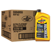 Pennzoil Ultra Platinum bottle front view showing performance branding and protection