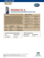 Pentosin fluid being poured during DSG refill illustrating proper maintenance