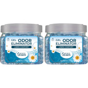 Perfa front jar showing linen scent and clear packaging for visible freshness